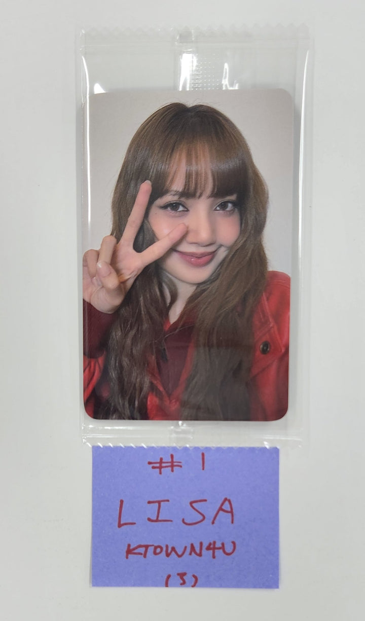 LISA (Of Black Pink) "Alter Ego" - Ktown4u Fansign Event Photocard [Jewel Case Ver.] [25.4.11]