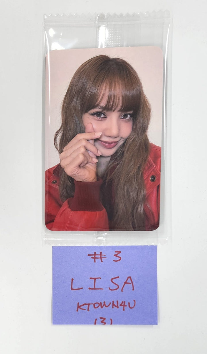 LISA (Of Black Pink) "Alter Ego" - Ktown4u Fansign Event Photocard [Jewel Case Ver.] [25.4.11]