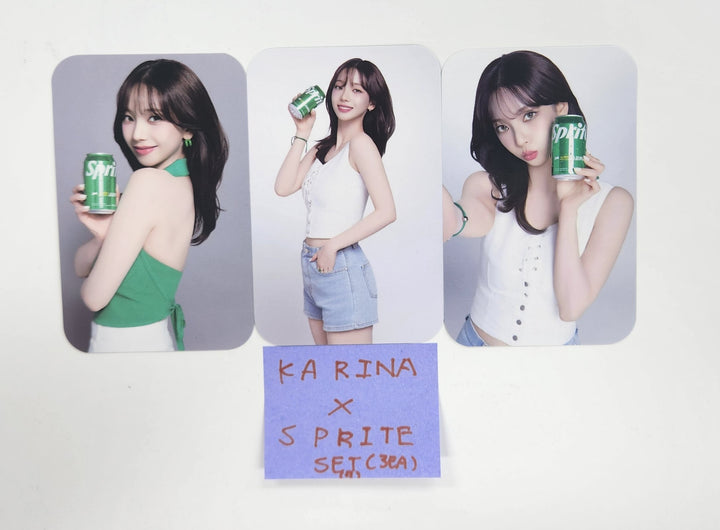 Karina (Of Aespa) - Sprite Event Photocards Set (3EA) [25.4.11]