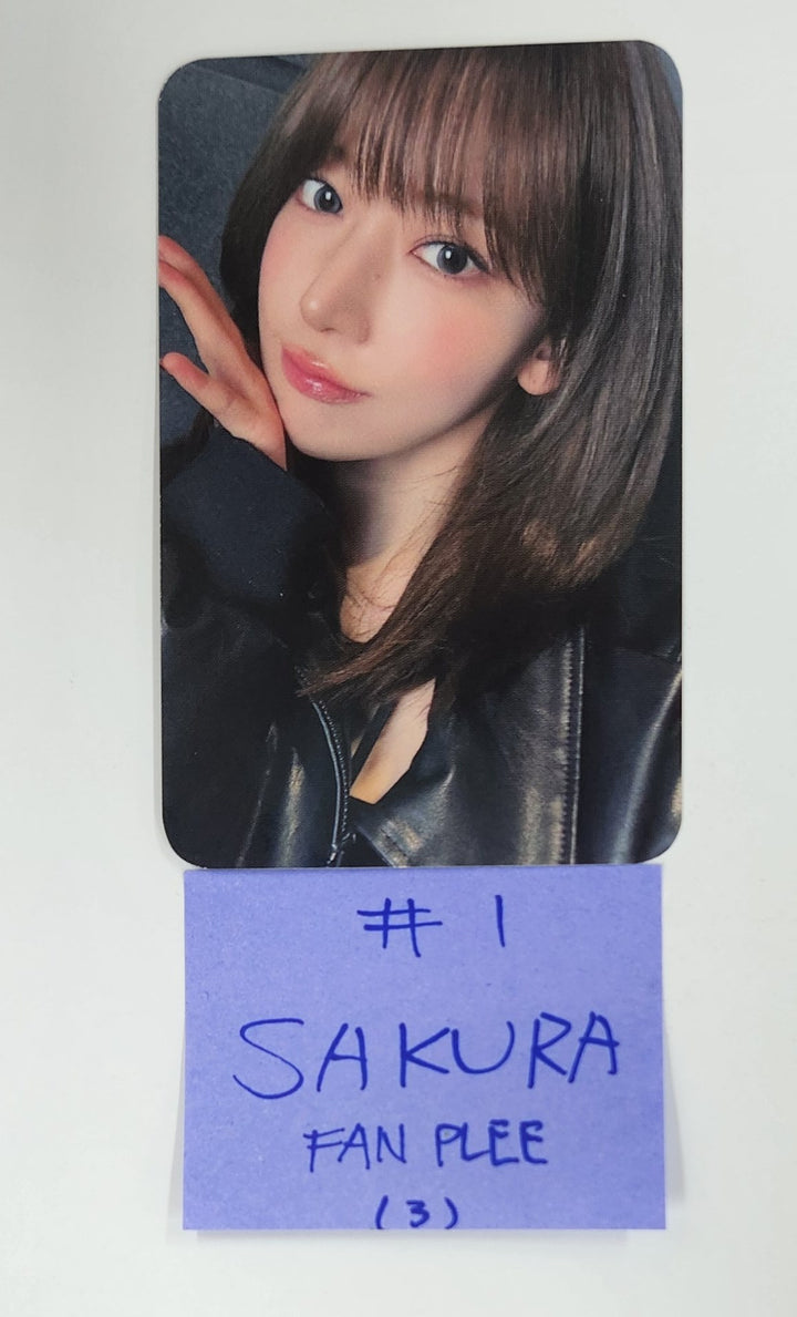 Le Sserafim "Hot" - Fan Plee Fansign Event Photocard [25.4.11]