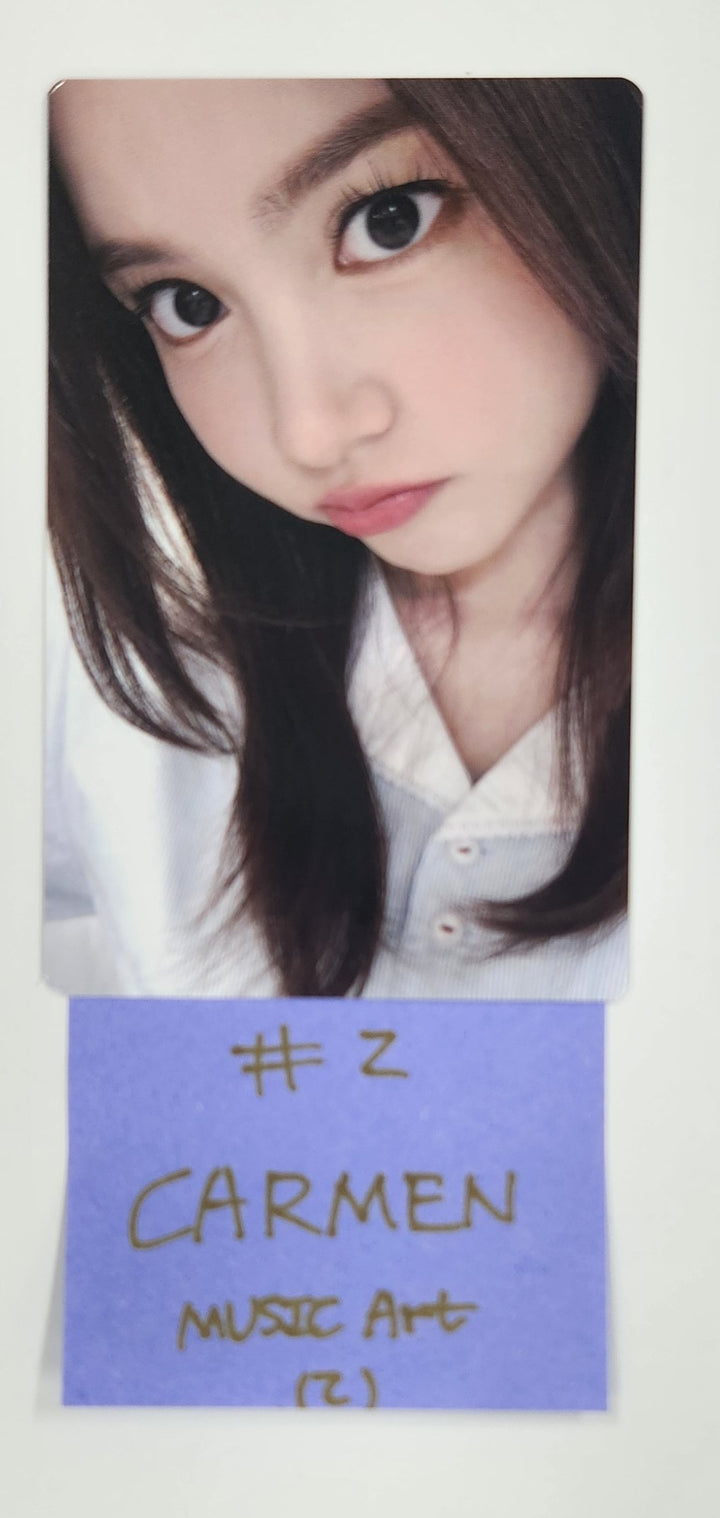 Hearts2Hearts "The Chase" - Music Art Fansign Event Photocard Round 2 [25.4.11]