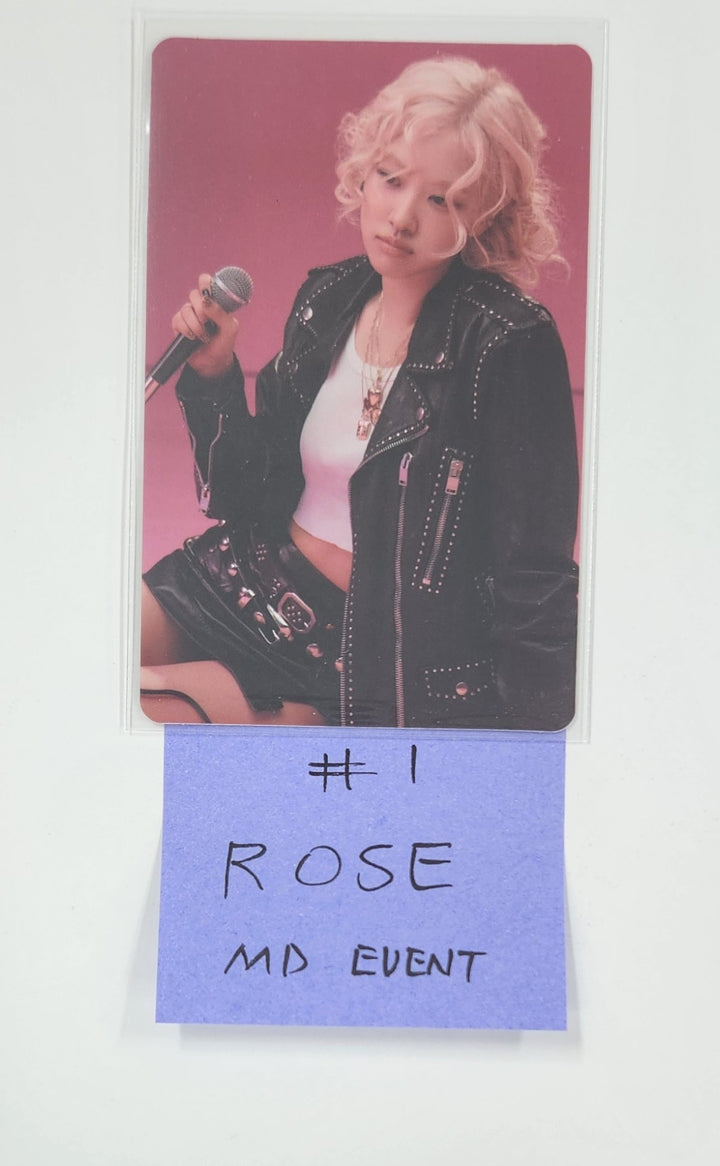 ROSE (of Black Pink) - TheBlackLabel Pop-Up Store MD Event, Visiter QR Event Photocard [25.4.11]