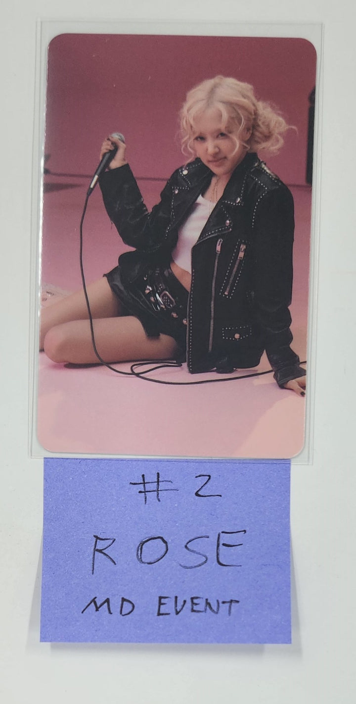ROSE (of Black Pink) - TheBlackLabel Pop-Up Store MD Event, Visiter QR Event Photocard [25.4.11]