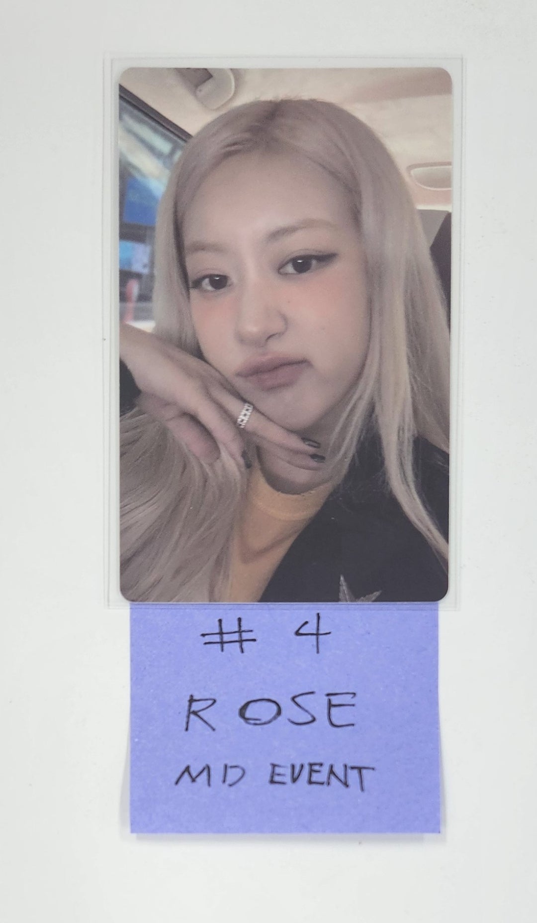 ROSE (of Black Pink) - TheBlackLabel Pop-Up Store MD Event, Visiter QR Event Photocard [25.4.11]