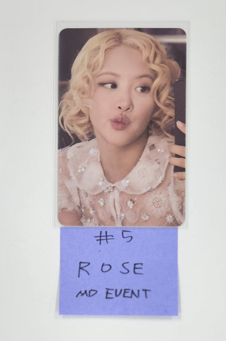 ROSE (of Black Pink) - TheBlackLabel Pop-Up Store MD Event, Visiter QR Event Photocard [25.4.11]