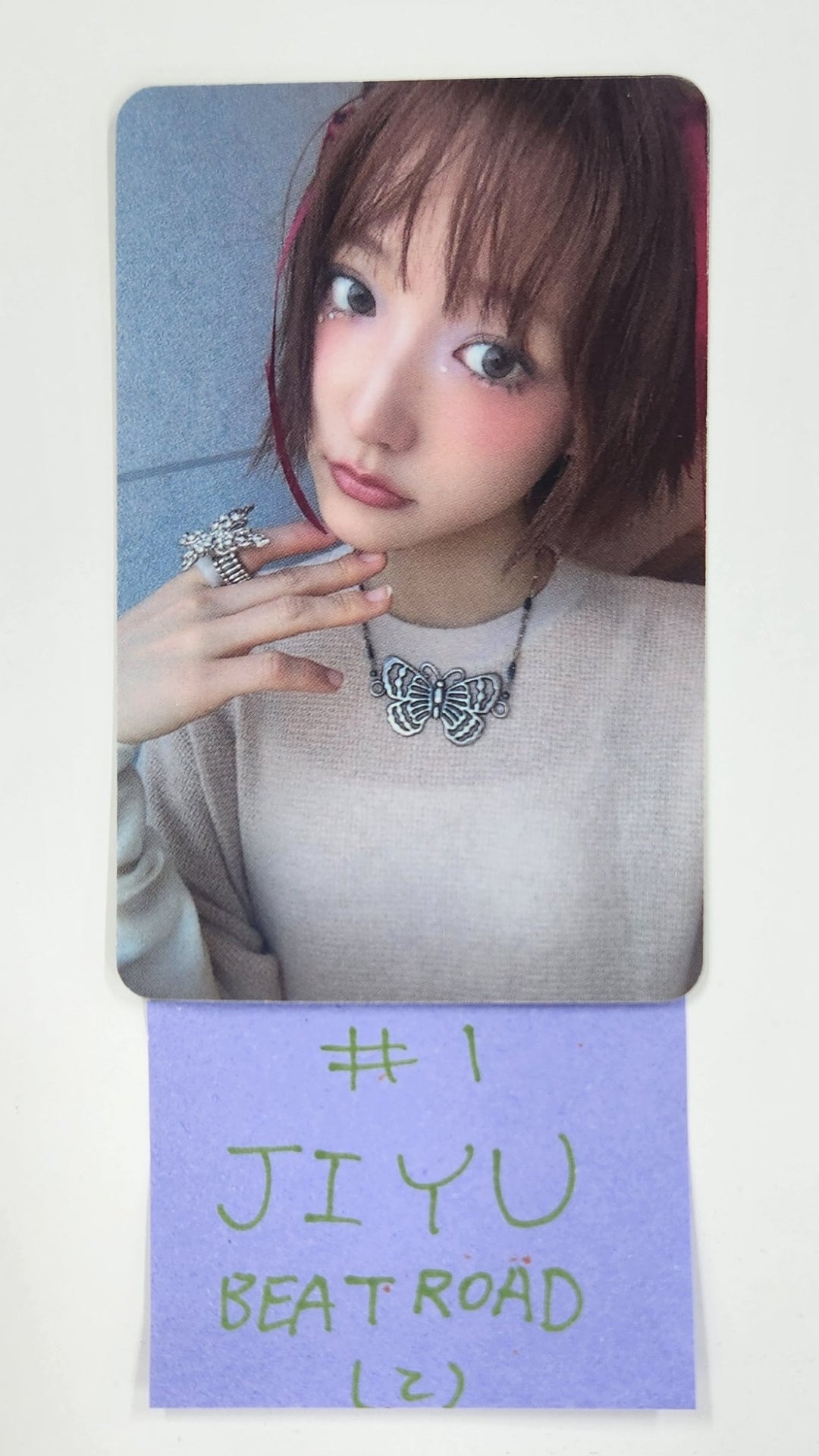 KiiiKiii "UNCUT GEM" - Beatroad Fansign Event Photocard [DIGGING Ver.] [25.4.11]