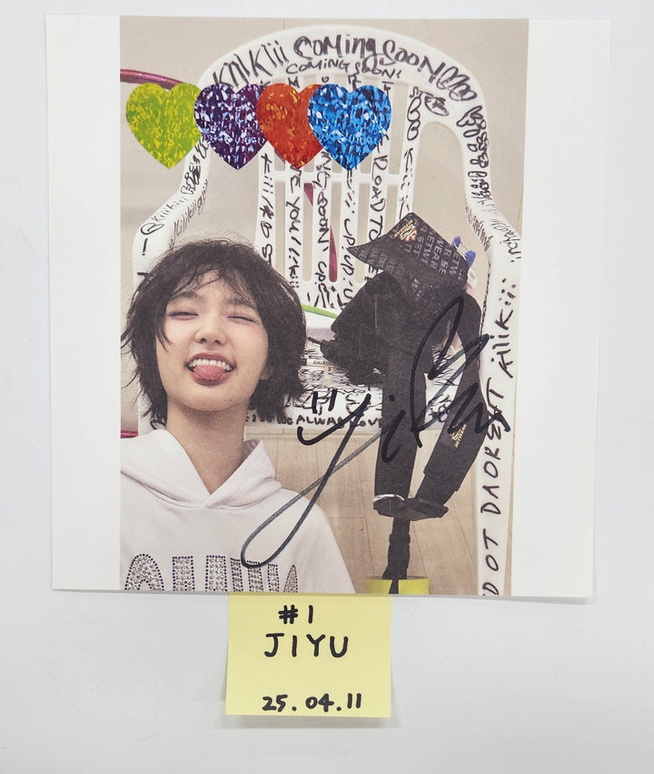 KiiiKiii "UNCUT GEM" - A Cut Page From Fansign Event Album [25.4.11]