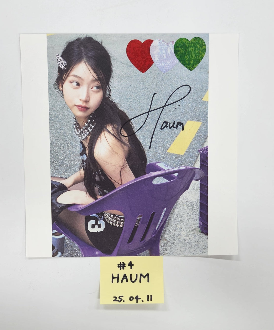 KiiiKiii "UNCUT GEM" - A Cut Page From Fansign Event Album [25.4.11]