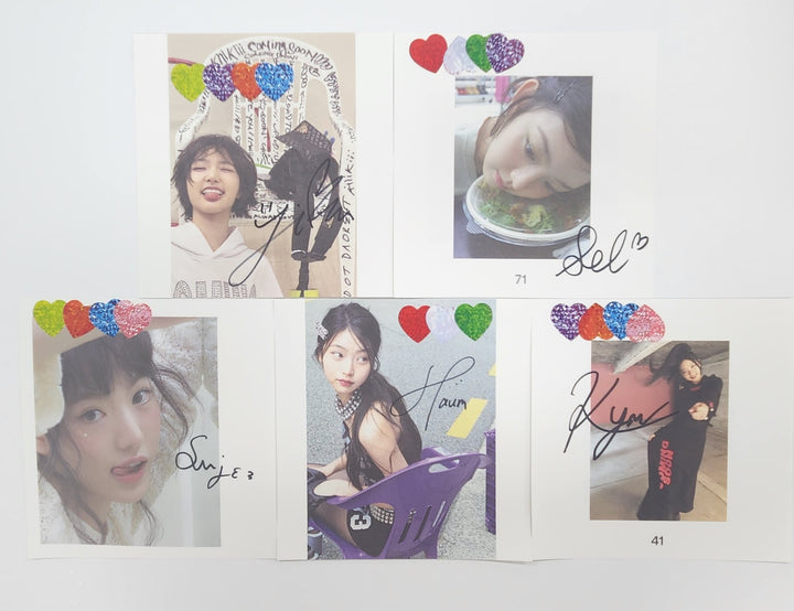 KiiiKiii "UNCUT GEM" - A Cut Page From Fansign Event Album [25.4.11]