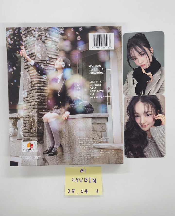 GYUBIN " Flowering" - Hand Autograhped(Signed) Album [25.4.11] - Must Read !