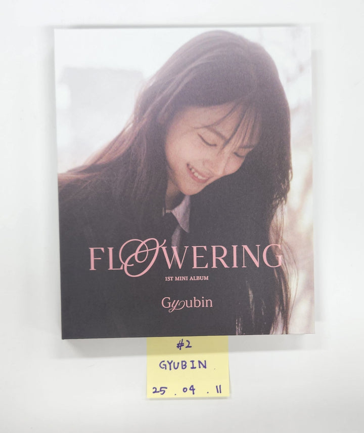GYUBIN " Flowering" - Hand Autograhped(Signed) Album [25.4.11] - Must Read !