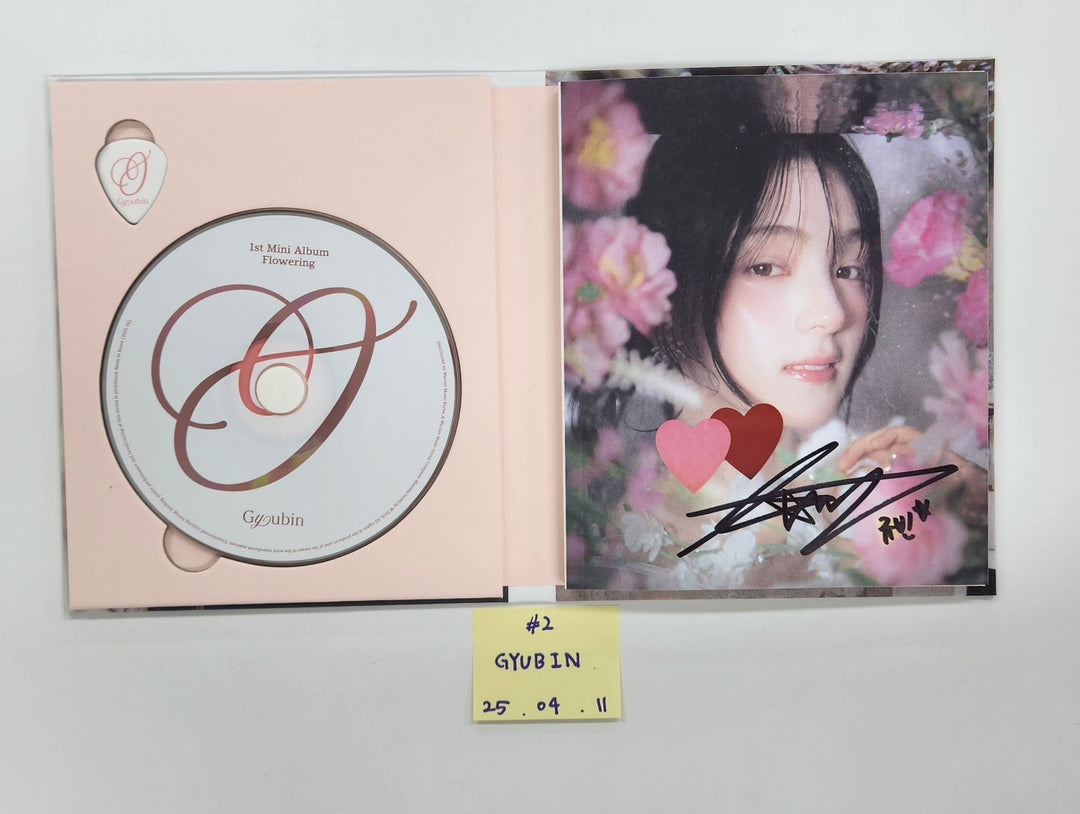 GYUBIN " Flowering" - Hand Autograhped(Signed) Album [25.4.11] - Must Read !