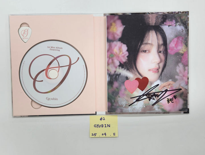 GYUBIN " Flowering" - Hand Autograhped(Signed) Album [25.4.11] - Must Read !