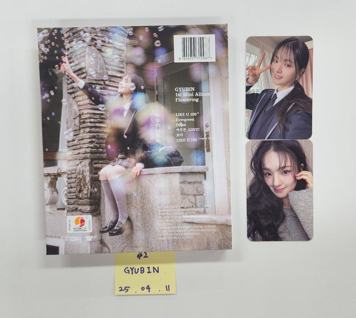 GYUBIN " Flowering" - Hand Autograhped(Signed) Album [25.4.11] - Must Read !