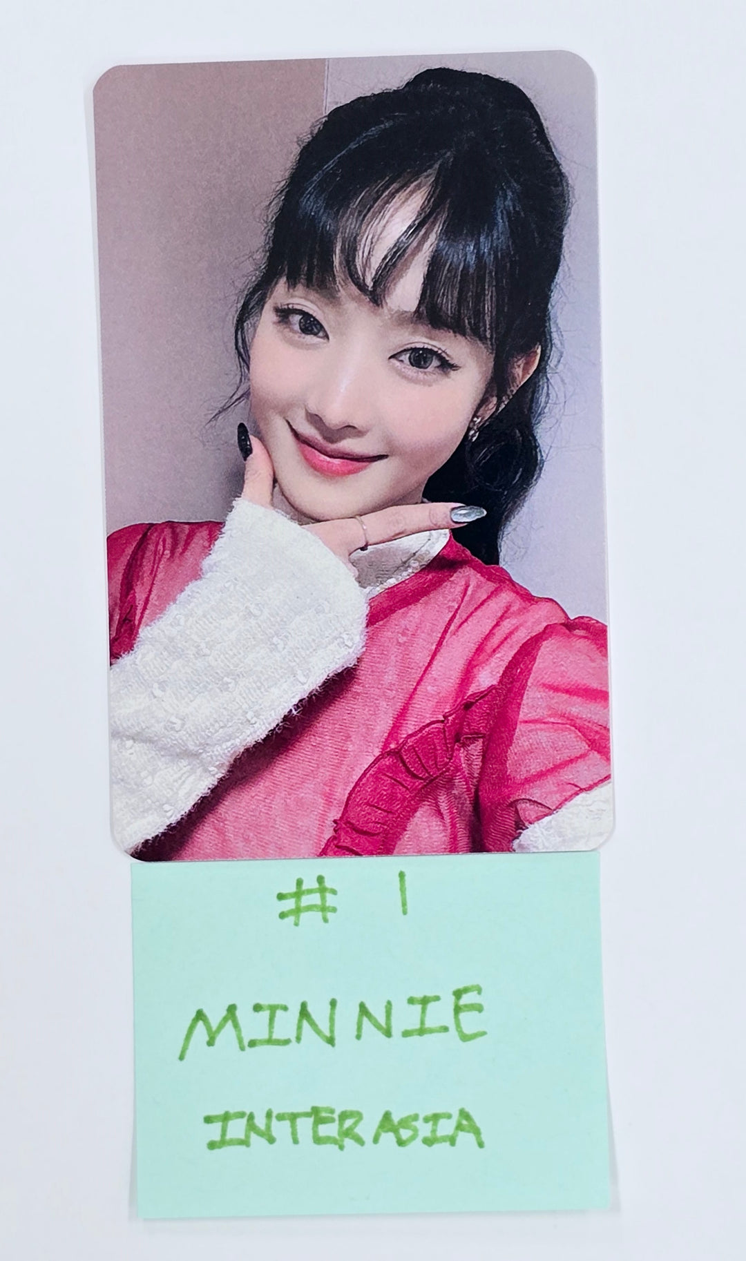 Minnie (of (G)I-DLE) "Her" - Inter Asia Fansign Event Photocard Round 2 [25.4.14]