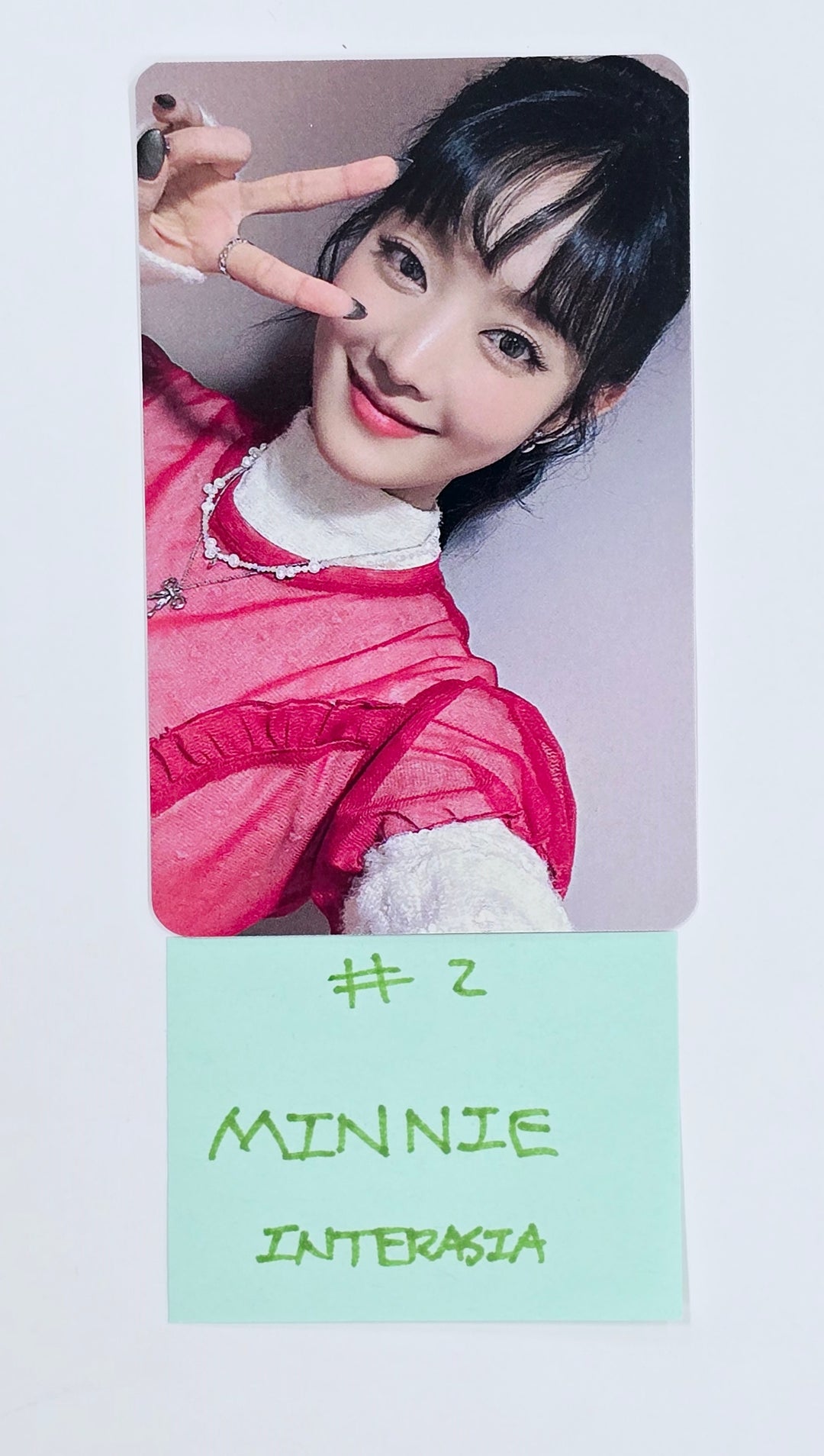 Minnie (of (G)I-DLE) "Her" - Inter Asia Fansign Event Photocard Round 2 [25.4.14]