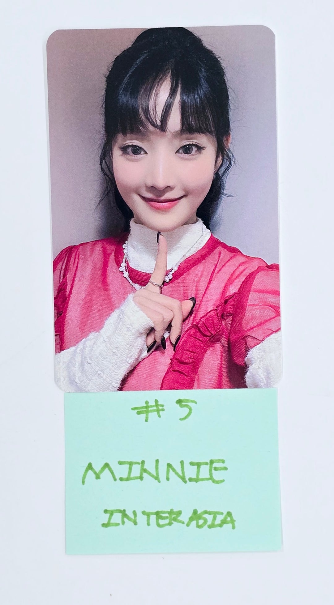 Minnie (of (G)I-DLE) "Her" - Inter Asia Fansign Event Photocard Round 2 [25.4.14]