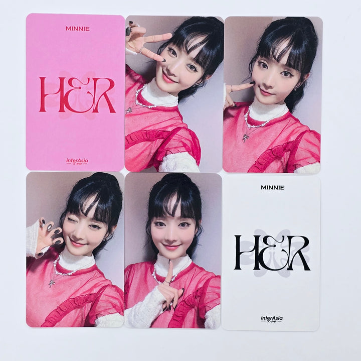 Minnie (of (G)I-DLE) "Her" - Inter Asia Fansign Event Photocard Round 2 [25.4.14]