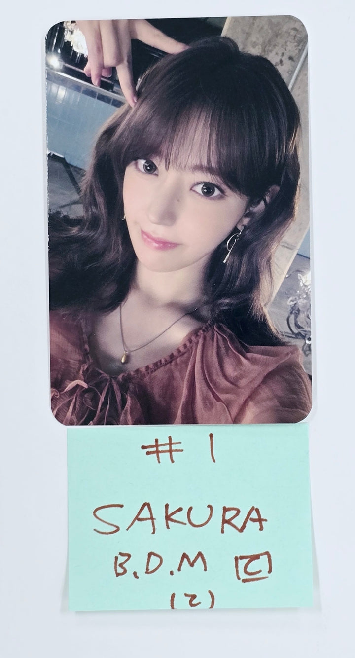 Le Sserafim "Hot" - Blue Dream Media Fansign Event Photocard [Compact Ver.] [25.4.14]