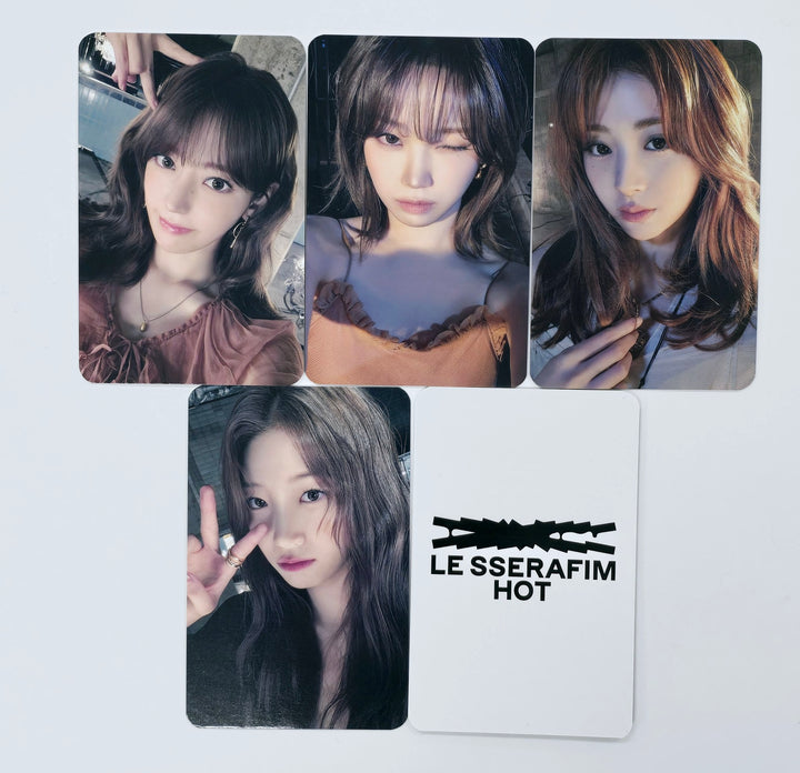 Le Sserafim "Hot" - Blue Dream Media Fansign Event Photocard [Compact Ver.] [25.4.14]