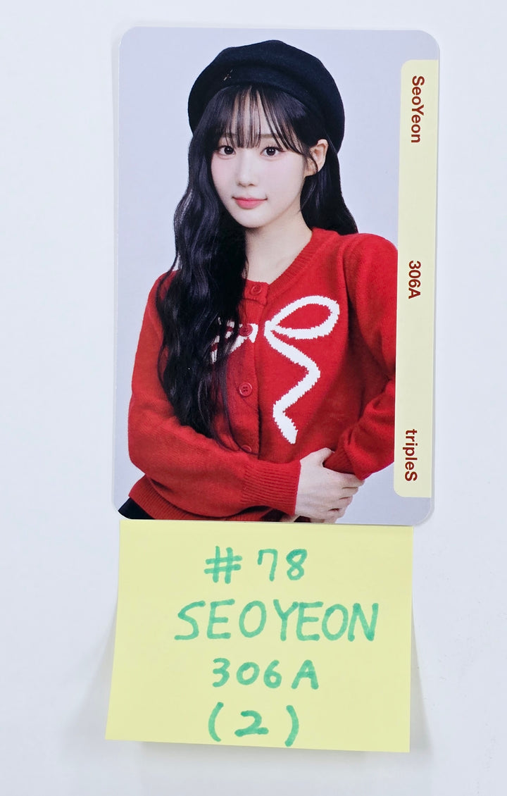 TripleS Official Ever01 Double Class Objekt (E305-308) - Official Photocard (3) [25.3.31] (Restocked 4/14)