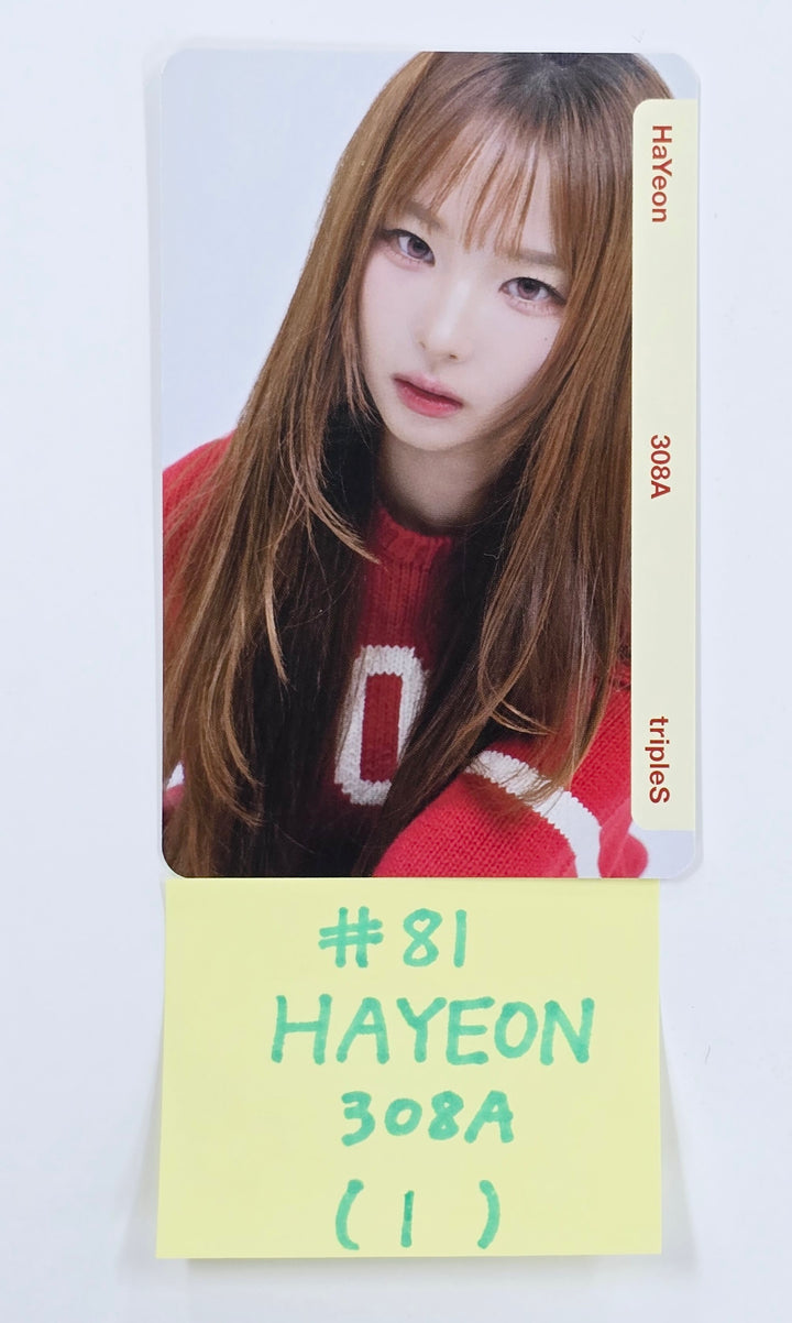 TripleS Official Ever01 Double Class Objekt (E305-308) - Official Photocard (3) [25.3.31] (Restocked 4/14)