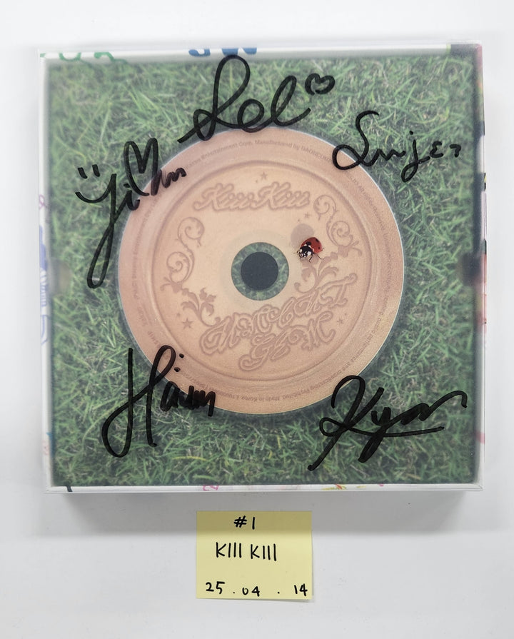 KiiiKiii "UNCUT GEM", SEULGI "Accidentally On Purpose", xikers "HOUSE OF TRICKY : SPUR", NiziU "LOVE LINE", SOLAR "WANT", CLOSE YOUR EYES "ETERNALT" - Hand Autograhped(Signed) Promo Album [25.4.14]