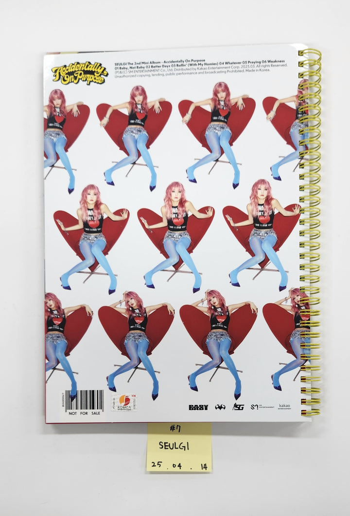 KiiiKiii "UNCUT GEM", SEULGI "Accidentally On Purpose", xikers "HOUSE OF TRICKY : SPUR", NiziU "LOVE LINE", SOLAR "WANT", CLOSE YOUR EYES "ETERNALT" - Hand Autograhped(Signed) Promo Album [25.4.14]