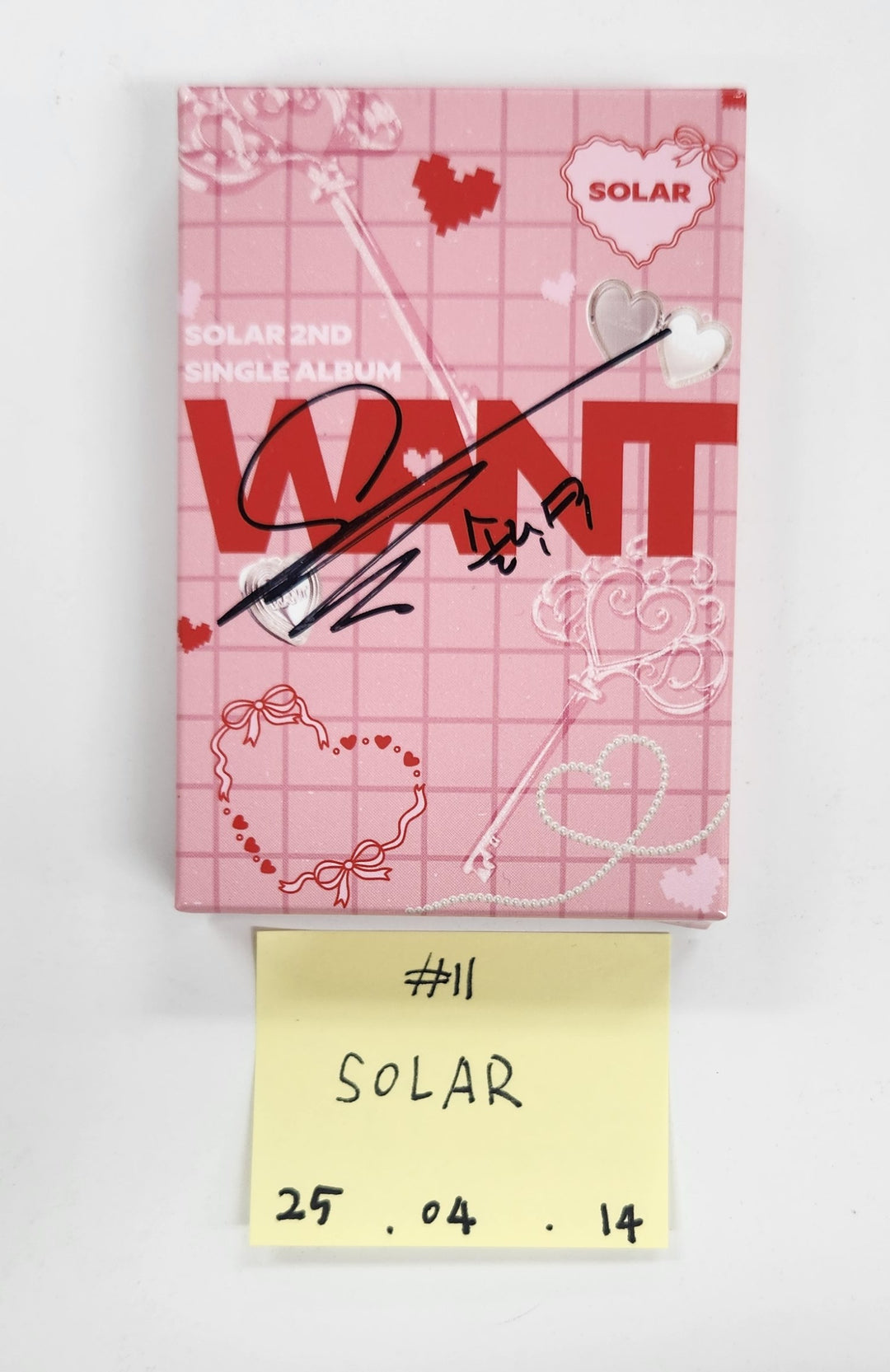 KiiiKiii "UNCUT GEM", SEULGI "Accidentally On Purpose", xikers "HOUSE OF TRICKY : SPUR", NiziU "LOVE LINE", SOLAR "WANT", CLOSE YOUR EYES "ETERNALT" - Hand Autograhped(Signed) Promo Album [25.4.14]