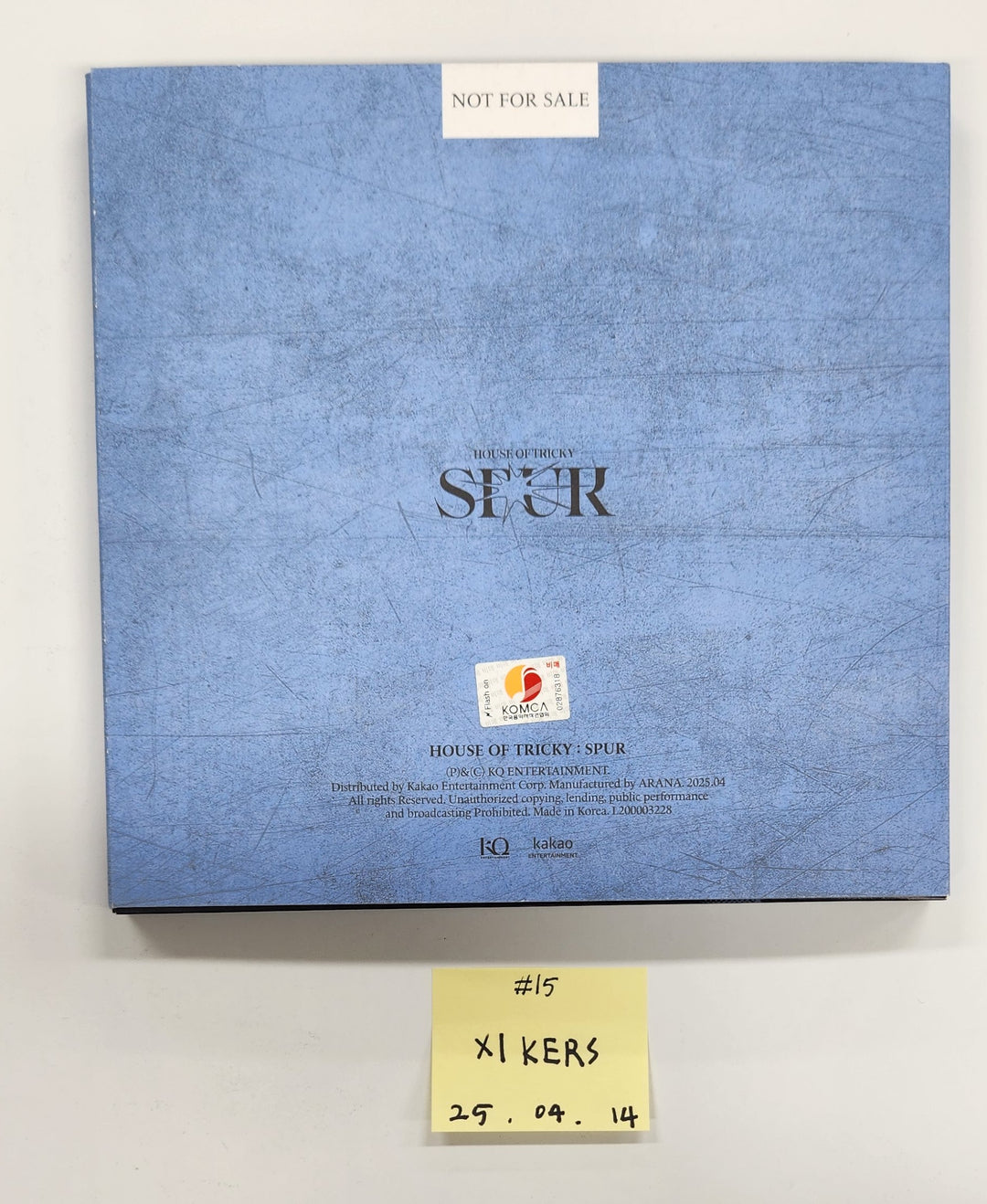 KiiiKiii "UNCUT GEM", SEULGI "Accidentally On Purpose", xikers "HOUSE OF TRICKY : SPUR", NiziU "LOVE LINE", SOLAR "WANT", CLOSE YOUR EYES "ETERNALT" - Hand Autograhped(Signed) Promo Album [25.4.14]
