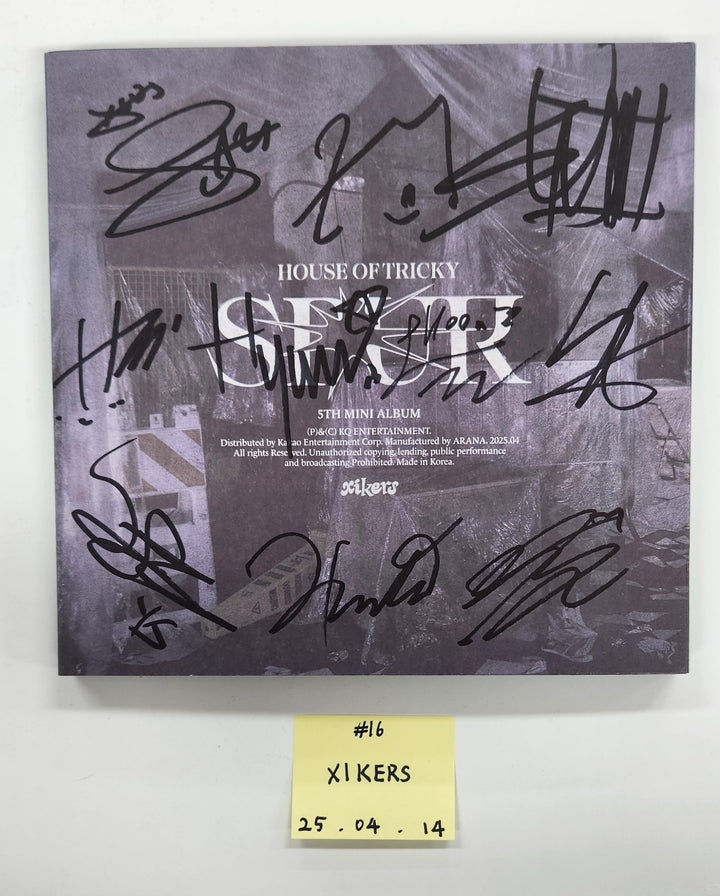 KiiiKiii "UNCUT GEM", SEULGI "Accidentally On Purpose", xikers "HOUSE OF TRICKY : SPUR", NiziU "LOVE LINE", SOLAR "WANT", CLOSE YOUR EYES "ETERNALT" - Hand Autograhped(Signed) Promo Album [25.4.14]