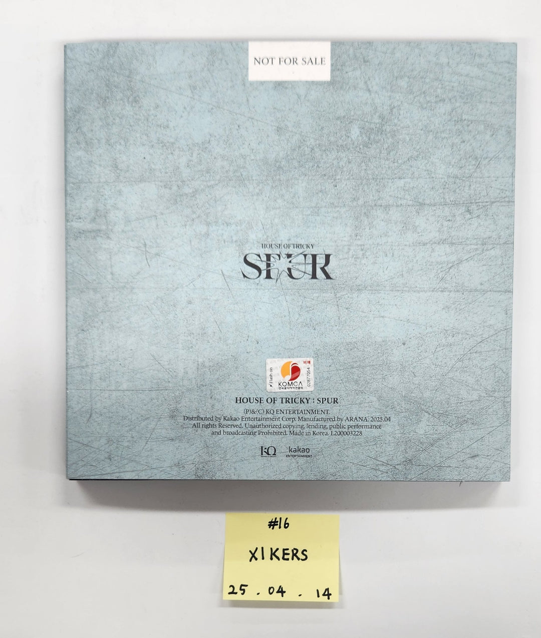 KiiiKiii "UNCUT GEM", SEULGI "Accidentally On Purpose", xikers "HOUSE OF TRICKY : SPUR", NiziU "LOVE LINE", SOLAR "WANT", CLOSE YOUR EYES "ETERNALT" - Hand Autograhped(Signed) Promo Album [25.4.14]