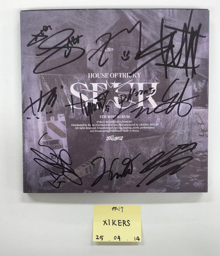 KiiiKiii "UNCUT GEM", SEULGI "Accidentally On Purpose", xikers "HOUSE OF TRICKY : SPUR", NiziU "LOVE LINE", SOLAR "WANT", CLOSE YOUR EYES "ETERNALT" - Hand Autograhped(Signed) Promo Album [25.4.14]
