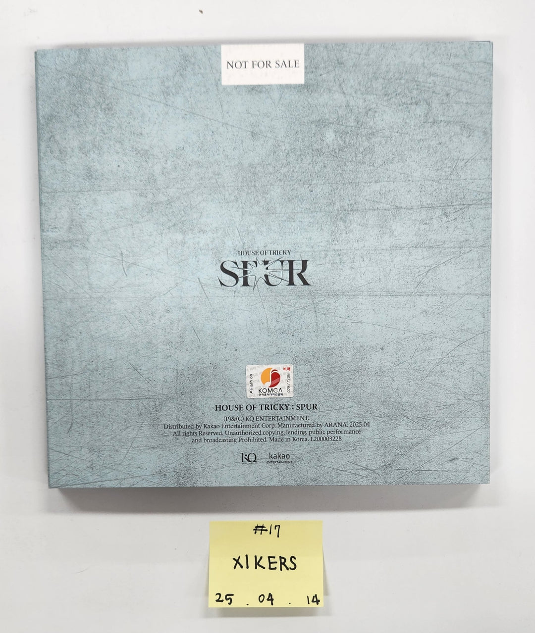KiiiKiii "UNCUT GEM", SEULGI "Accidentally On Purpose", xikers "HOUSE OF TRICKY : SPUR", NiziU "LOVE LINE", SOLAR "WANT", CLOSE YOUR EYES "ETERNALT" - Hand Autograhped(Signed) Promo Album [25.4.14]