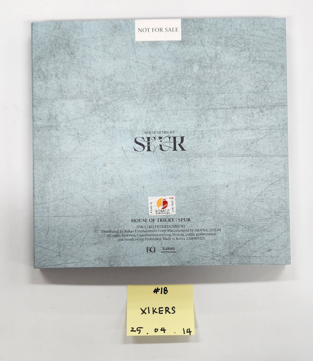 KiiiKiii "UNCUT GEM", SEULGI "Accidentally On Purpose", xikers "HOUSE OF TRICKY : SPUR", NiziU "LOVE LINE", SOLAR "WANT", CLOSE YOUR EYES "ETERNALT" - Hand Autograhped(Signed) Promo Album [25.4.14]