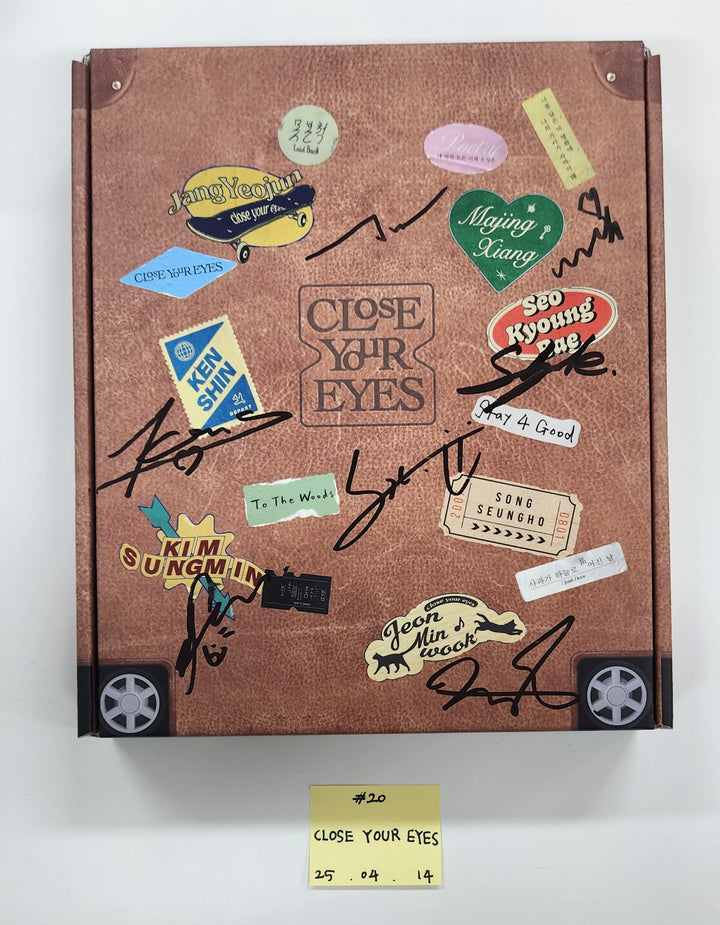 KiiiKiii "UNCUT GEM", SEULGI "Accidentally On Purpose", xikers "HOUSE OF TRICKY : SPUR", NiziU "LOVE LINE", SOLAR "WANT", CLOSE YOUR EYES "ETERNALT" - Hand Autograhped(Signed) Promo Album [25.4.14]