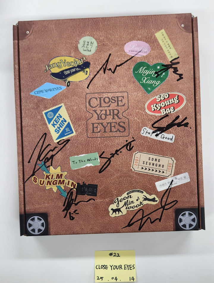 KiiiKiii "UNCUT GEM", SEULGI "Accidentally On Purpose", xikers "HOUSE OF TRICKY : SPUR", NiziU "LOVE LINE", SOLAR "WANT", CLOSE YOUR EYES "ETERNALT" - Hand Autograhped(Signed) Promo Album [25.4.14]