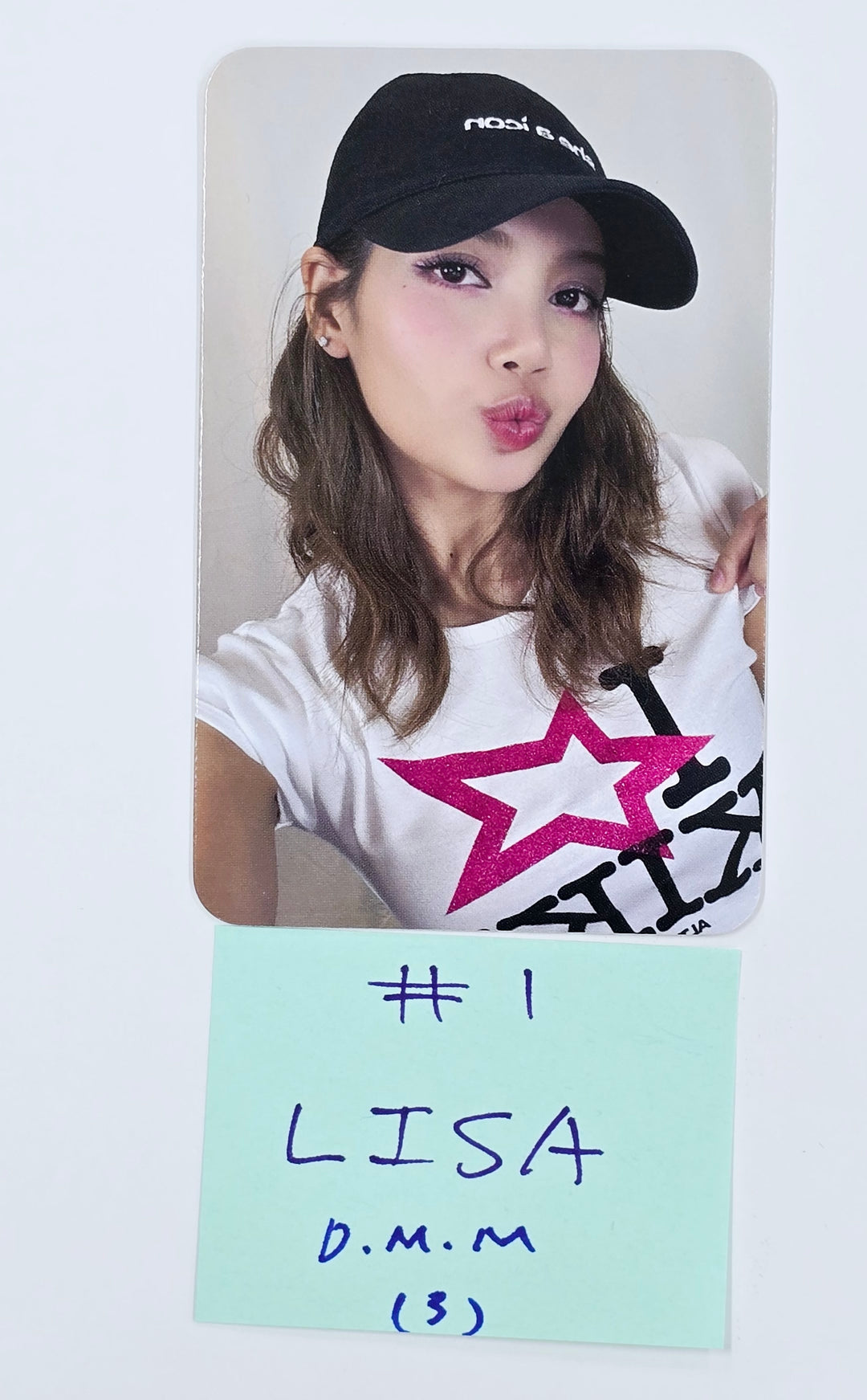LISA (Of Black Pink) "Alter Ego" - Dear My Muse Fansign Event photocard [Jewel Case Ver.] [25.4.14]