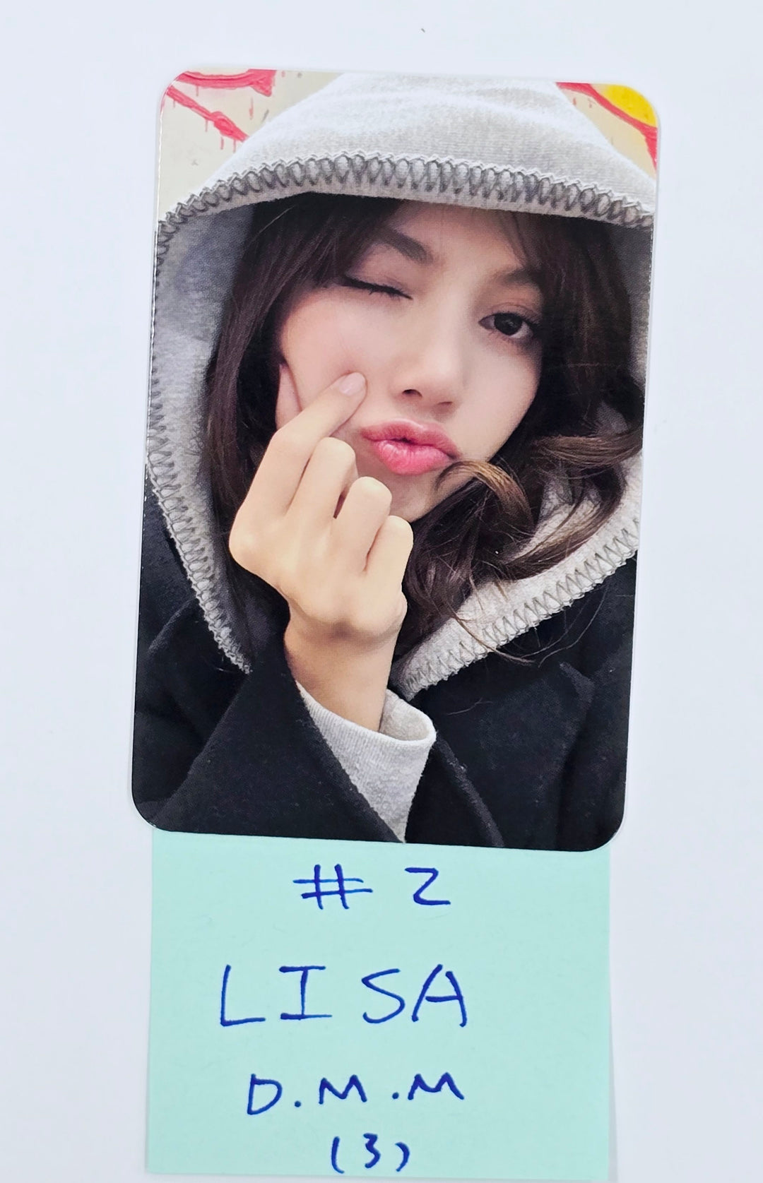 LISA (Of Black Pink) "Alter Ego" - Dear My Muse Fansign Event photocard [Jewel Case Ver.] [25.4.14]