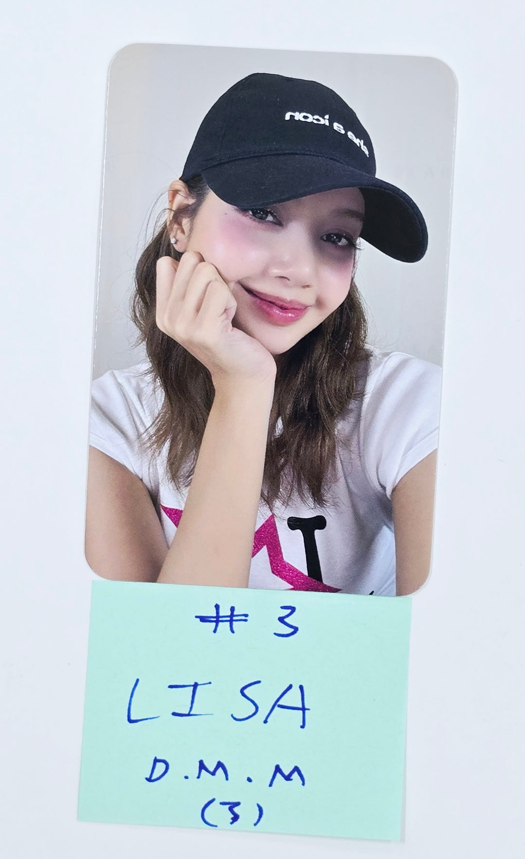 LISA (Of Black Pink) "Alter Ego" - Dear My Muse Fansign Event photocard [Jewel Case Ver.] [25.4.14]