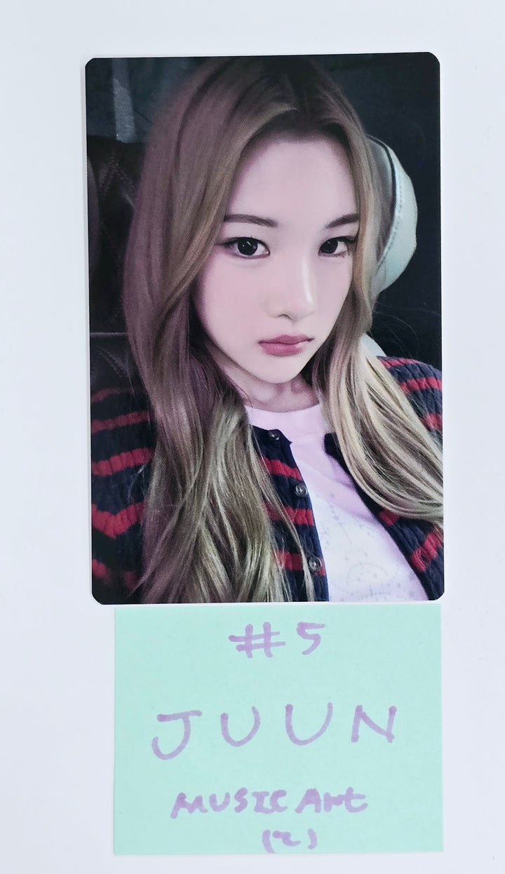 Hearts2Hearts "The Chase" - Music Art Fansign Event Photocard Round 3 [25.4.14]