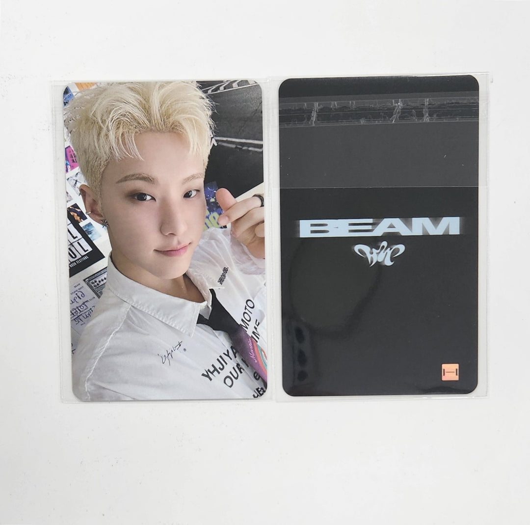 Hoshi x Woozi (Of SEVENTEEN) "BEAM" -  Withmuu Fansign Event Photocard [25.4.15]