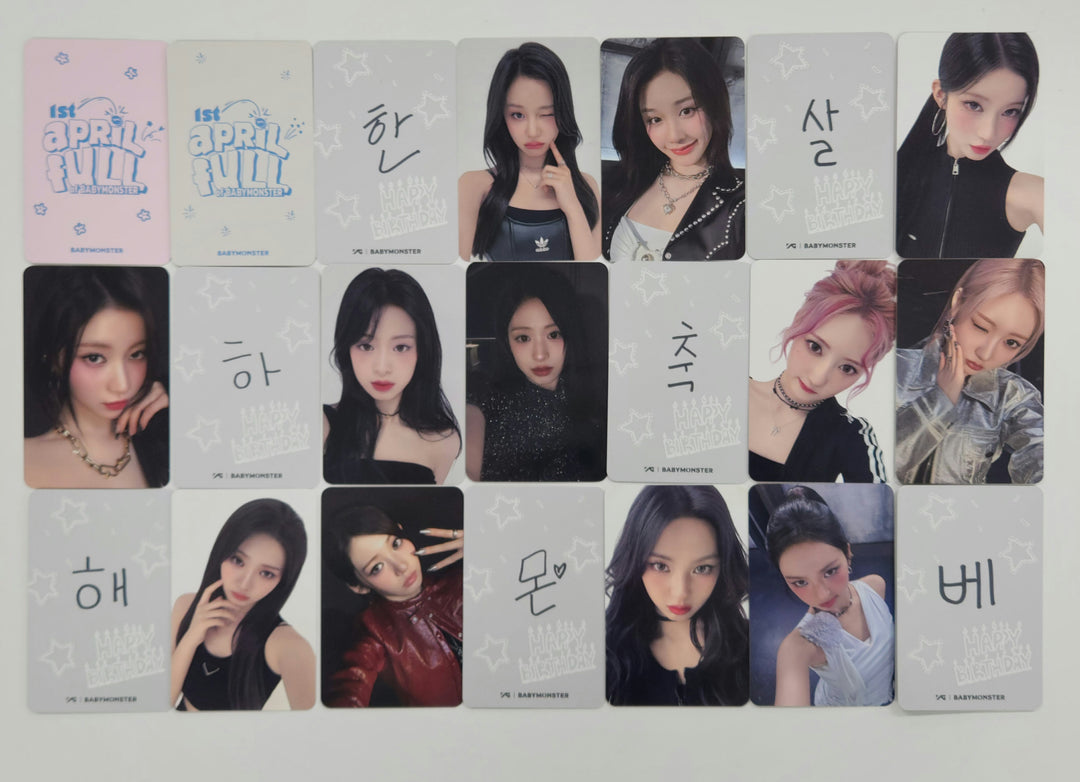 Babymonster "DRIP" 1st Full Album - YG Select 1st ANNIVERSARY Event Photocard [25.4.15]