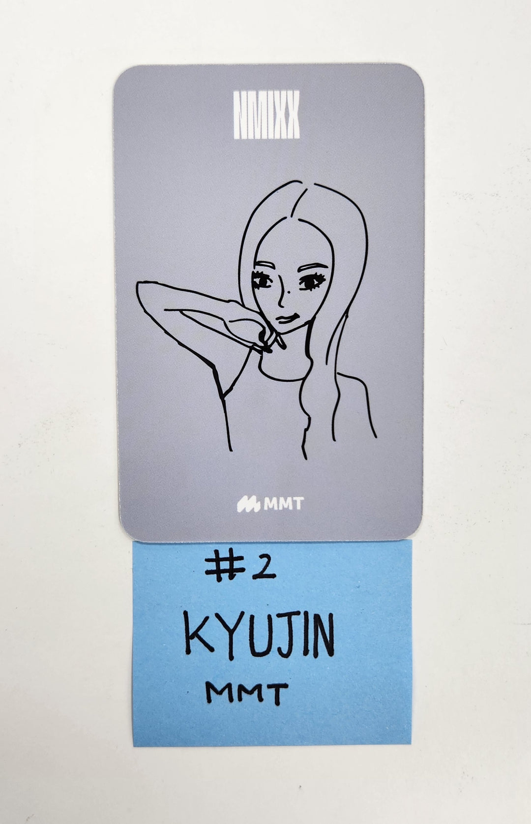 HAEWON&amp; KYUJIN (Of NMIXX) "Fe3O4: FORWARD" - Hand Autographed(Signed) Photocard [25.04.15]