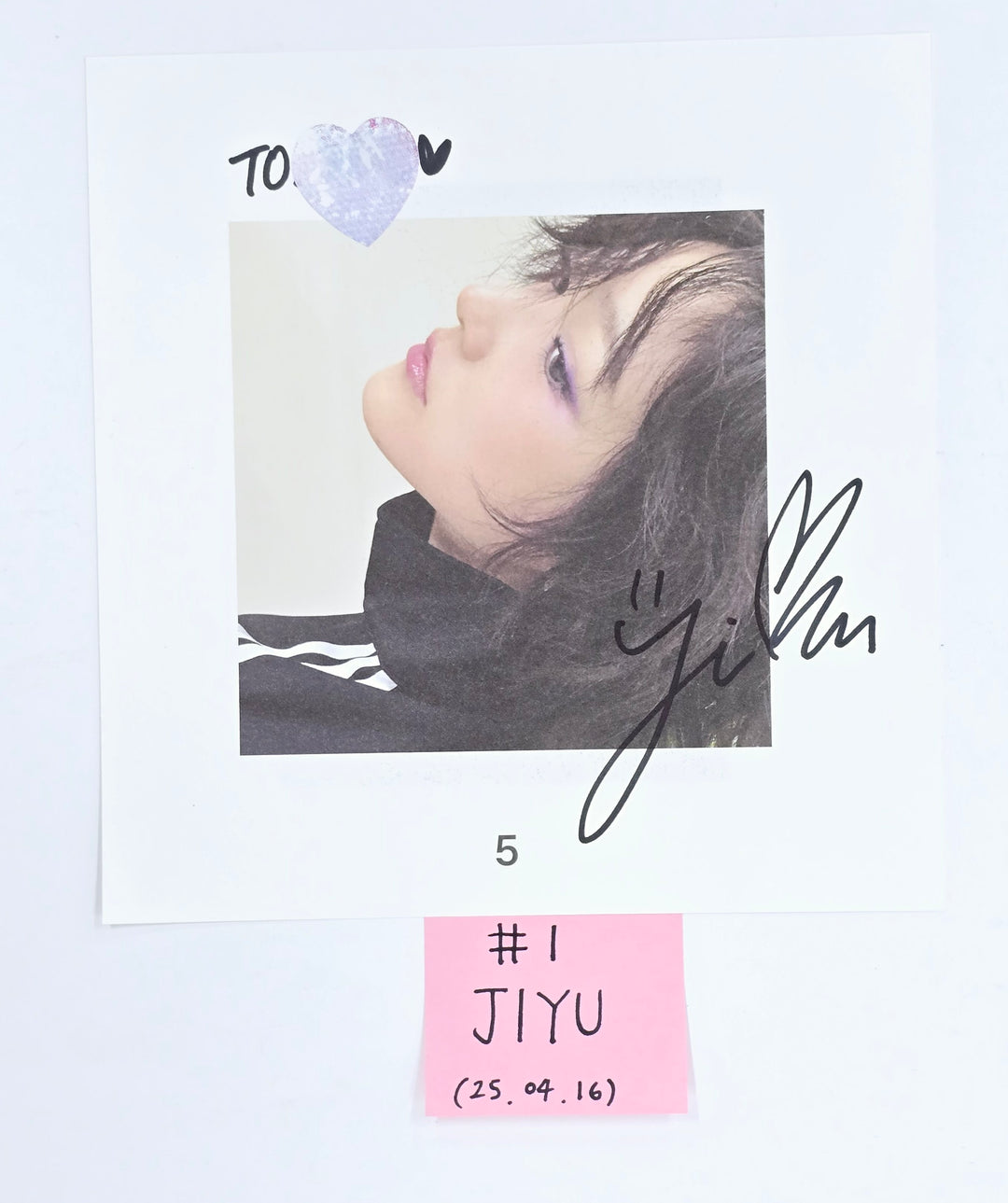KiiiKiii "UNCUT GEM" - A Cut Page From Fansign Event Album [25.4.16]