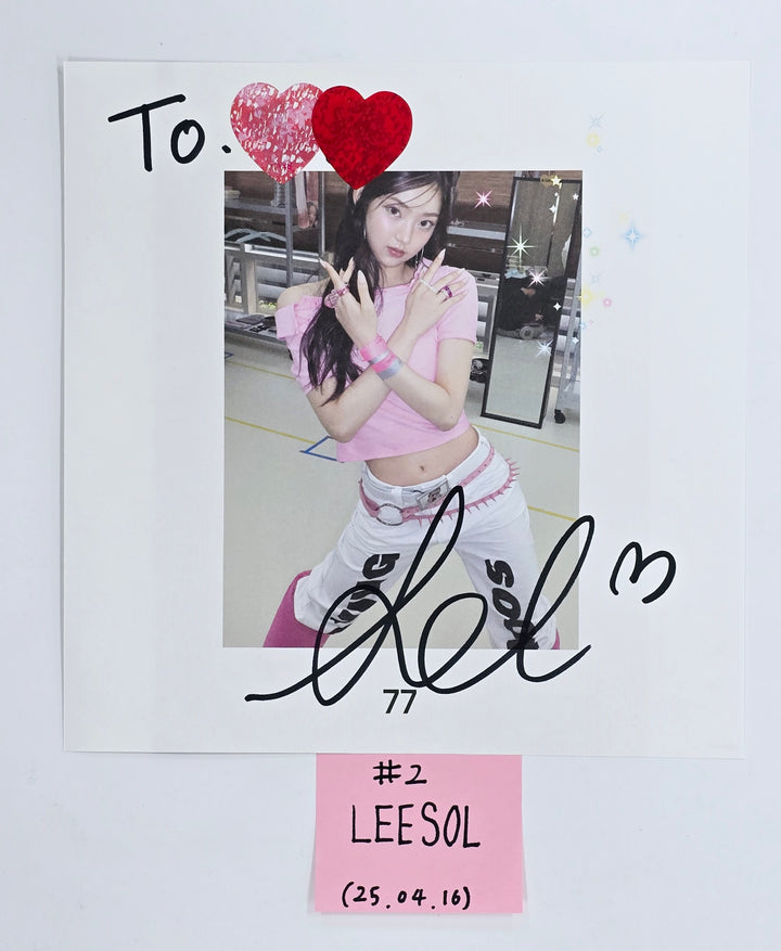 KiiiKiii "UNCUT GEM" - A Cut Page From Fansign Event Album [25.4.16]
