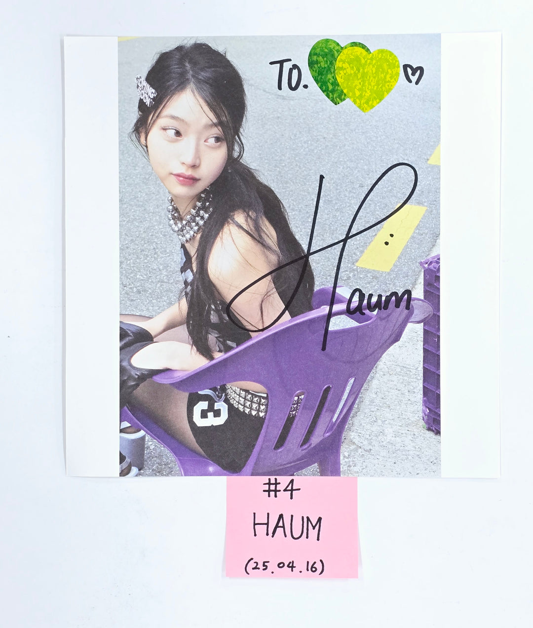 KiiiKiii "UNCUT GEM" - A Cut Page From Fansign Event Album [25.4.16]