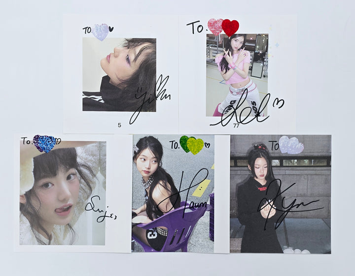KiiiKiii "UNCUT GEM" - A Cut Page From Fansign Event Album [25.4.16]