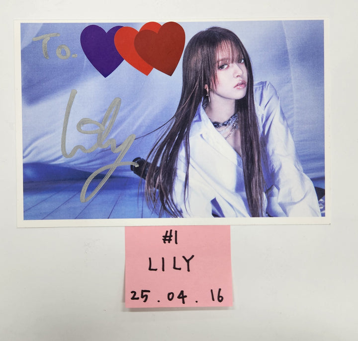 NMIXX "Fe3O4: BREAK" - A Cut Page From Fansign Event Album [25.4.16]