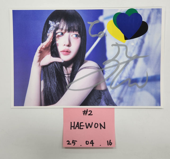 NMIXX "Fe3O4: BREAK" - A Cut Page From Fansign Event Album [25.4.16]